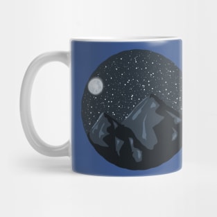 Blue night Mug